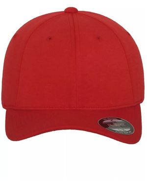 Flexfit Dubbele Jersey Baseballpet - Rood