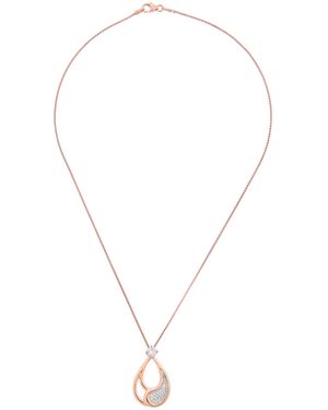 Orphelia 'Minna' 925 Sterling Chain With Pendant - Metallic