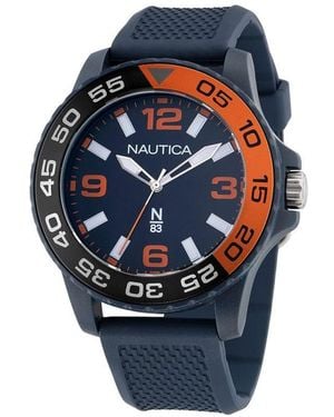 Nautica Synthetic Sport Watch - Blue