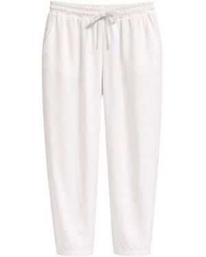 MixRay Salwar Fit Drawstring Trousers - White