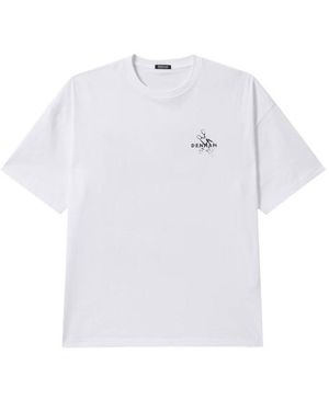 Denham T-Shirt Korte Mouw 01-26-07-52-003 - Wit