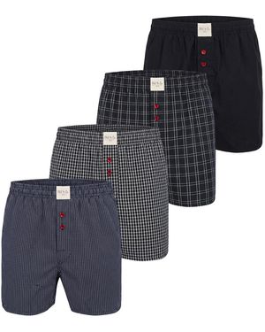 Phil & Co. Berlin Mannen Bokser Combo - Blauw