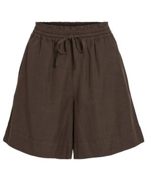 Vila Vitevira Hw Loose Fit Shorts - Bruin