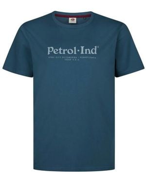 Petrol Industries Shirt M-3060-Tsr6000 5202 Storm - Blauw