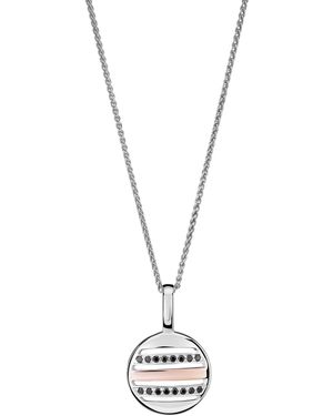 Orphelia 'Maxwell' 925 Sterling Chain With Pendant - Metallic