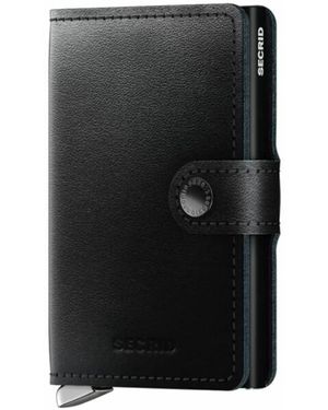 Secrid Miniwallet Polished Mp - Zwart