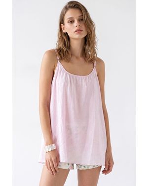 MixRay Cotton Blouse - Pink
