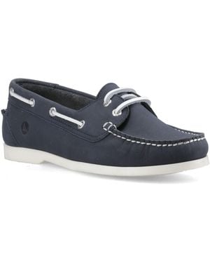 Sperry Top-Sider Balboa 2 Eye Boat Nubuck Shoes - Blue