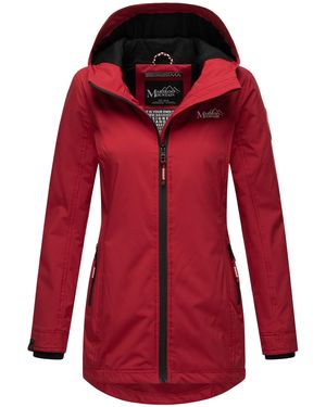Marikoo Overgangsjas Honigbeere Met Capuchon - Rood