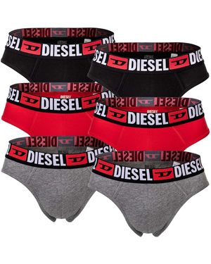 DIESEL Umbr-Andrethreepack Slip - Rood