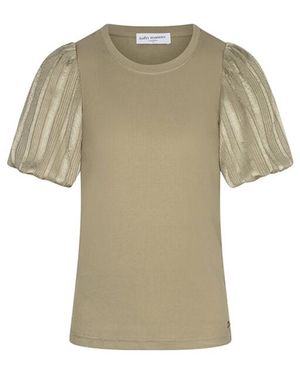 Lofty Manner Top Korte Mouw Rh11.2 Haya - Groen