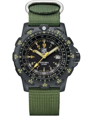 Luminox Bicolour Nylon Sport Watch - Green
