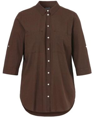 Via Appia Due Blouse Lange Mouw 2612671 - Bruin