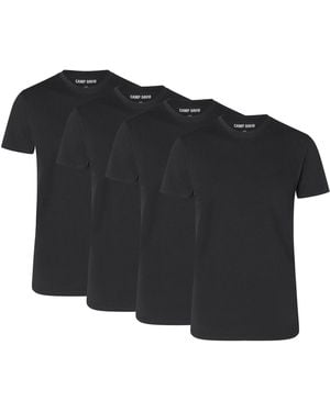 Camp David T-Shirt - Zwart