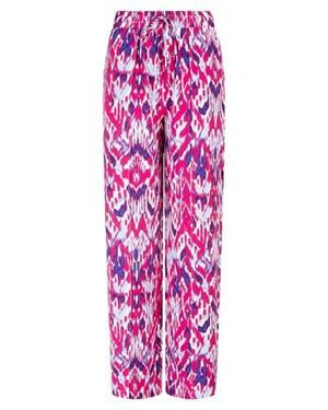 Lofty Manner Trouser Maggie Dessin - Roze