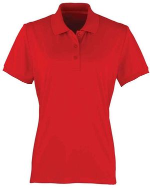PREMIER Coolchecker Poloshirt - Rood