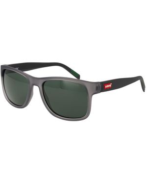 Levi's Accessoires ,Grijs ,Grijze Zonnebril - Groen