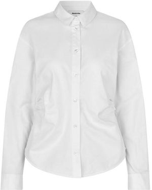 Modström Blouse Lange Mouw 58798 Sioban - Wit