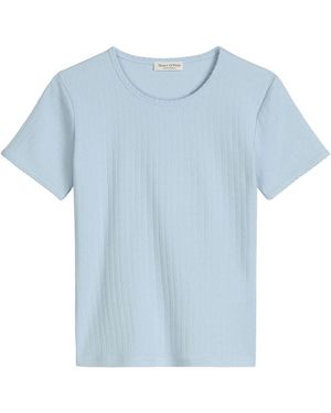 Marc O' Polo Marc O'Polo Vrouwen Pyjama Top Mix N Match - Blauw