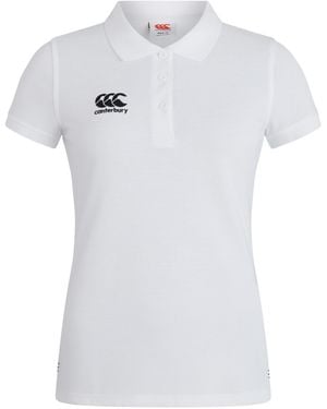 Canterbury Ladies Waimak Polo Shirt - White