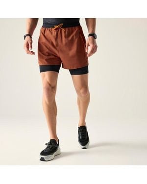 Dare 2b Movement Ii Shorts (Arabian Spice) - Red