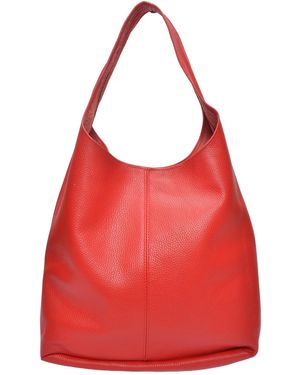 Roberta M Rundleer Tas - Rood