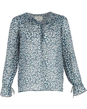 Ba&sh Beatrix Bedrukte Blouse Van Polyester - Blauw