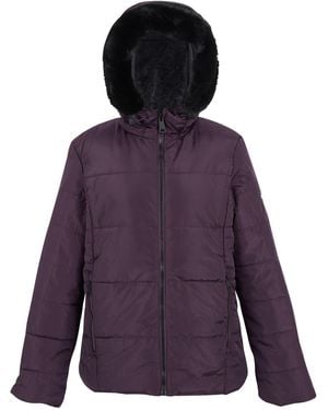 Regatta Ladies Winnie Quilted Jacket (Deep Plum) - Purple