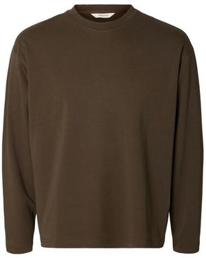 SELECTED Pullover 16102312 Slmtaj - Bruin