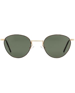 Andy Wolf Sunglasses Demetrio B 48 Metal - Brown