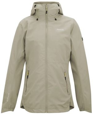 Regatta Ladies Hamara Iv Waterproof Jacket (Parchment) - Grey