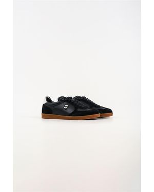 KARL LAGERFELD Kandidate Nft Leather Trainers - Black