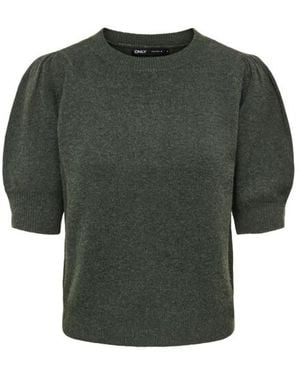ONLY Onlrica Life 24 Pullover Knt Noos Donker - Groen