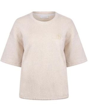 Nukus Roos Pullover Lurex Nks03062 - Naturel