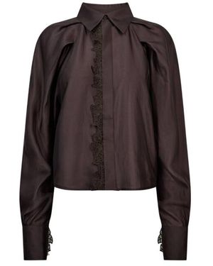 Cph Muse Blouse Lange Mouw 211950 Cmmolly - Bruin