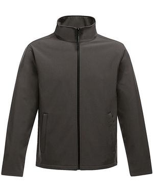 Regatta Ablaze Bedrukbare Soft Shell Jas (Afdichting/Zwart) - Grijs