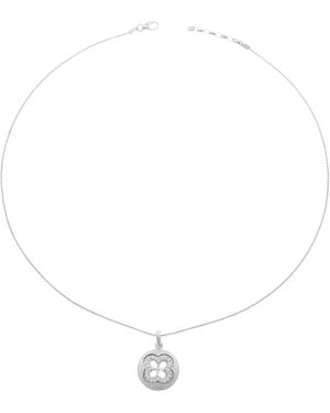Orphelia 925 Sterling Chain With Pendant - White