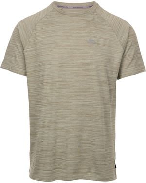 Trespass Leecana Tp75 T-Shirt (Light Sage Marl) - Grey