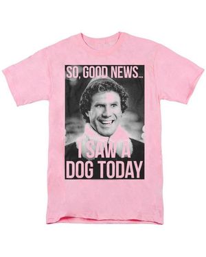 Elf T-Shirt Voor Volwassenen Met De Tekst 'Must Love Dogs' - Roze
