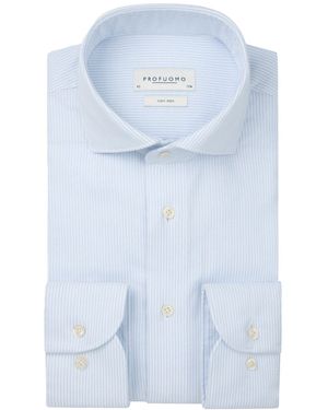 Profuomo Business Overhemd - Blauw