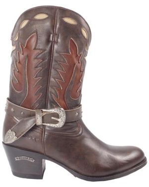 Sendra Enkel Laarsjes 15253-02 - Bruin