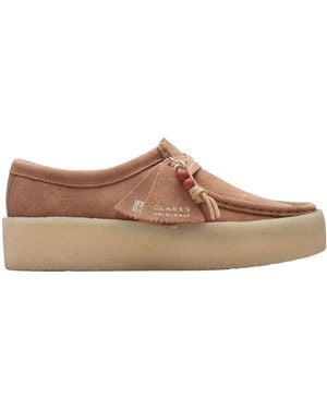 Clarks Suède Loafers - Bruin