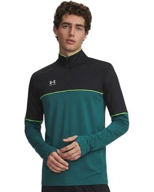 Under Armour Challenger-Trainingsjack Voor Zwart) - Groen