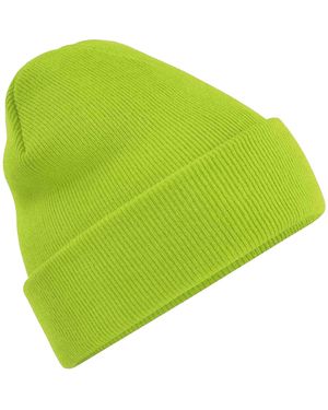 BEECHFIELD® Volwassenen Van Originele Geboeide Beanie (Kalk) - Groen