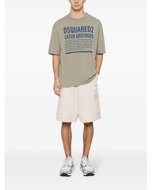 DSquared² Loose Fit Tee - Grey