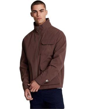 Lyle & Scott Softshell-Jas Voor Met 3 Zakken - Bruin