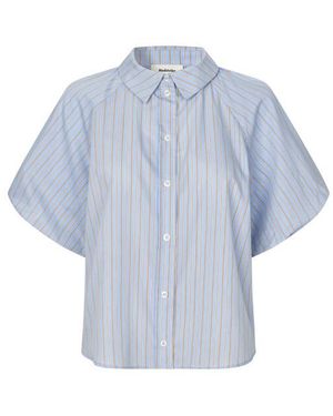Modström Top Korte Mouw 59259 Augusta - Blauw