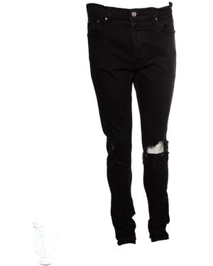 Amiri Zwarte Distressed Jeans