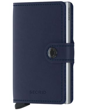 Secrid Miniwallet Veg Mvg - Blauw