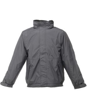 Regatta Dover Bomber Jacket Voor Volwassenen (Afdichting/Zwart) - Grijs